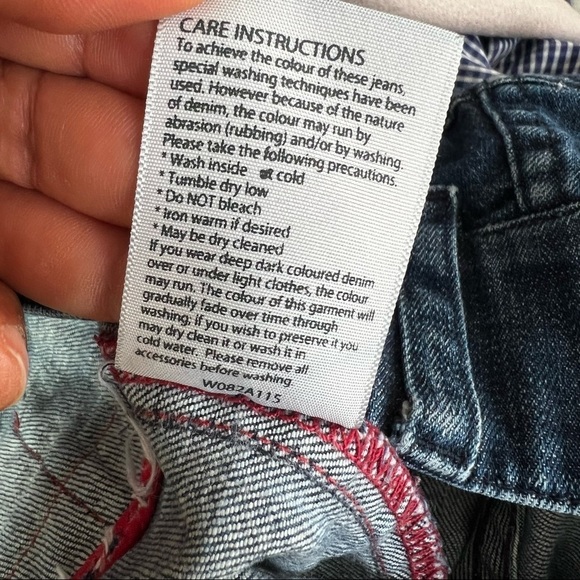 Radcliffe London jeans pants trousers size 24 straight - Picture 10 of 10